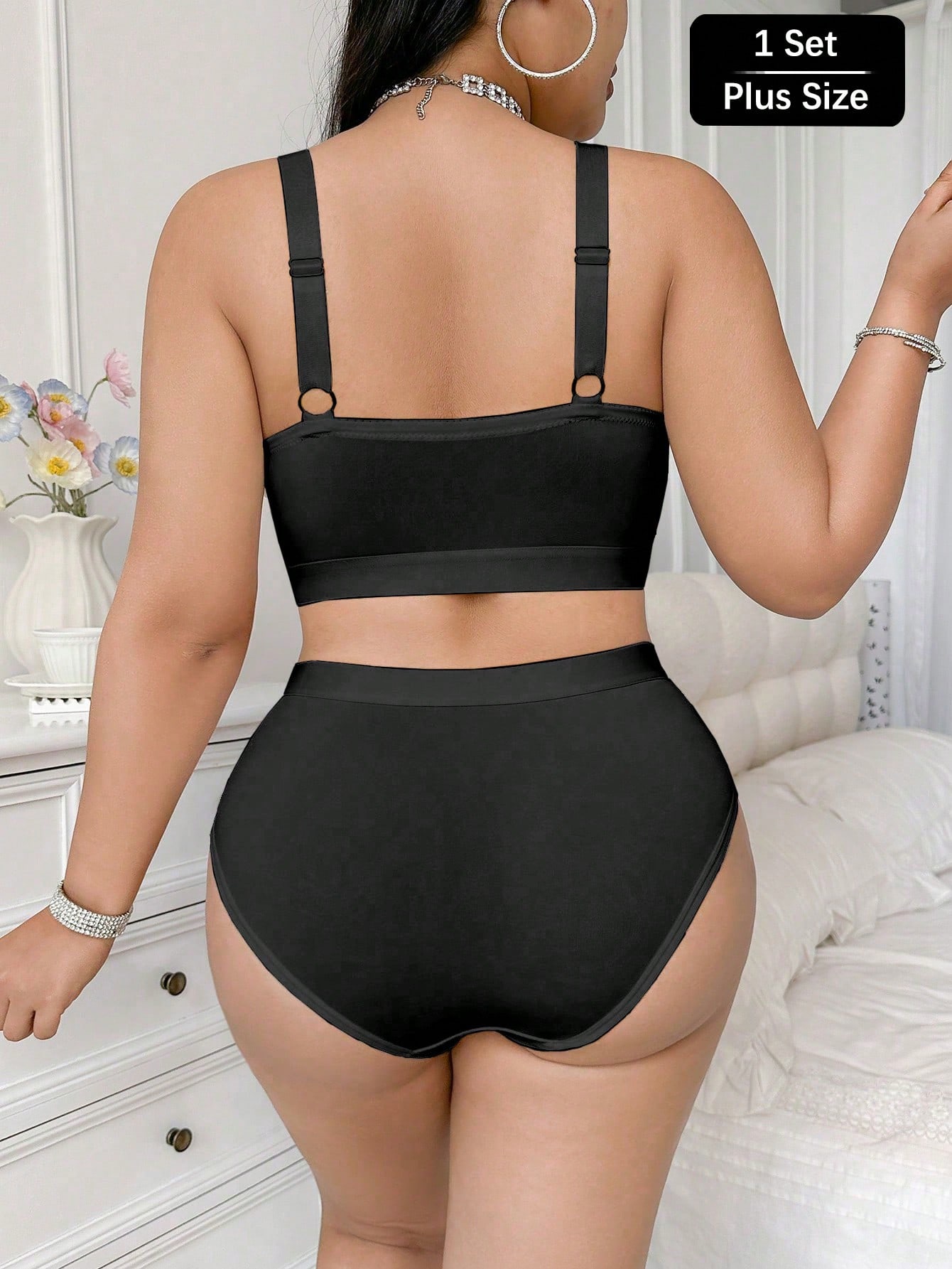 Lace Underwire Set Plus